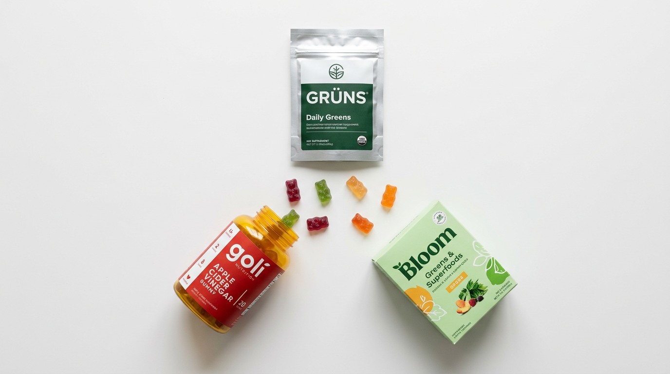 Best Greens Gummies 2026: Gruns, Goli & Bloom Comparison