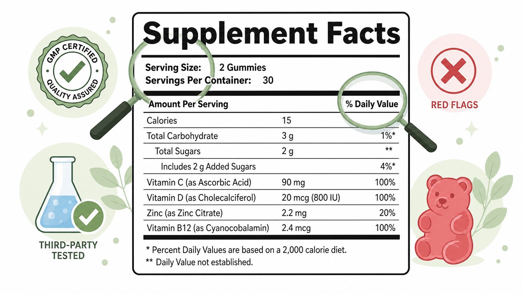Guide to Reading Supplement Labels for Gummy Vitamins 2026