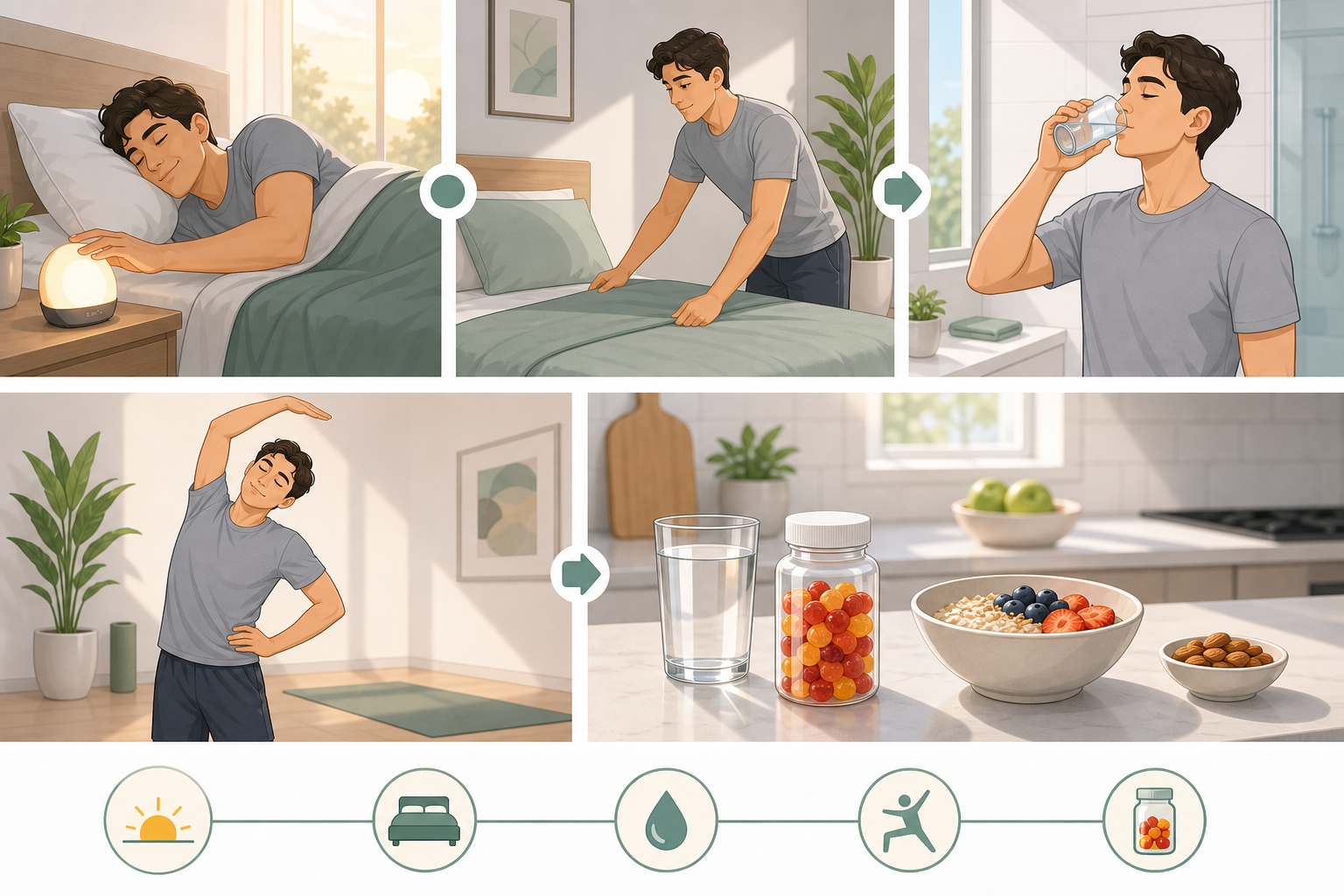 Step 1: Establish a Structured Morning Routine