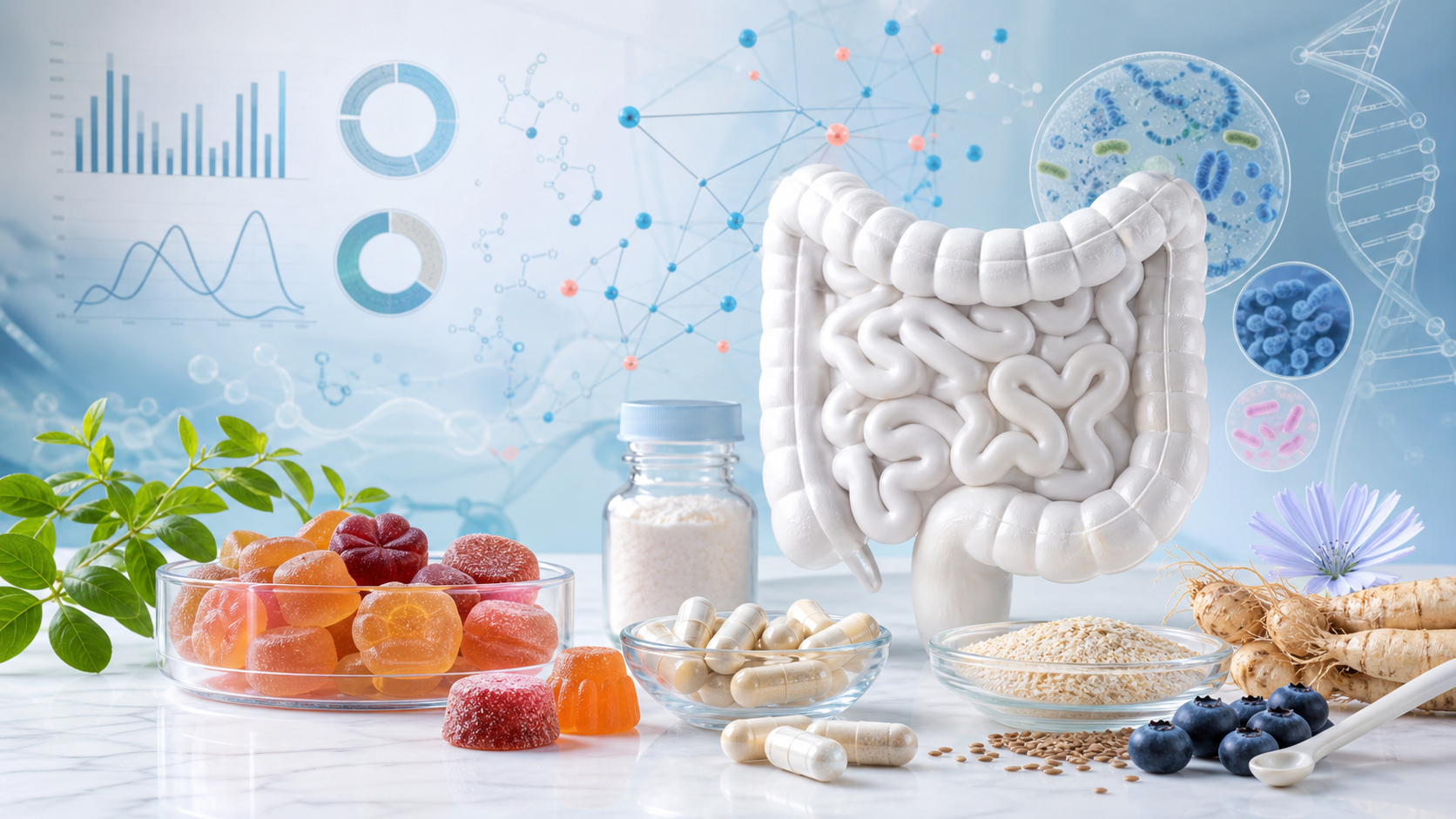 Gut Health Gummies: Probiotics & Prebiotics 2026