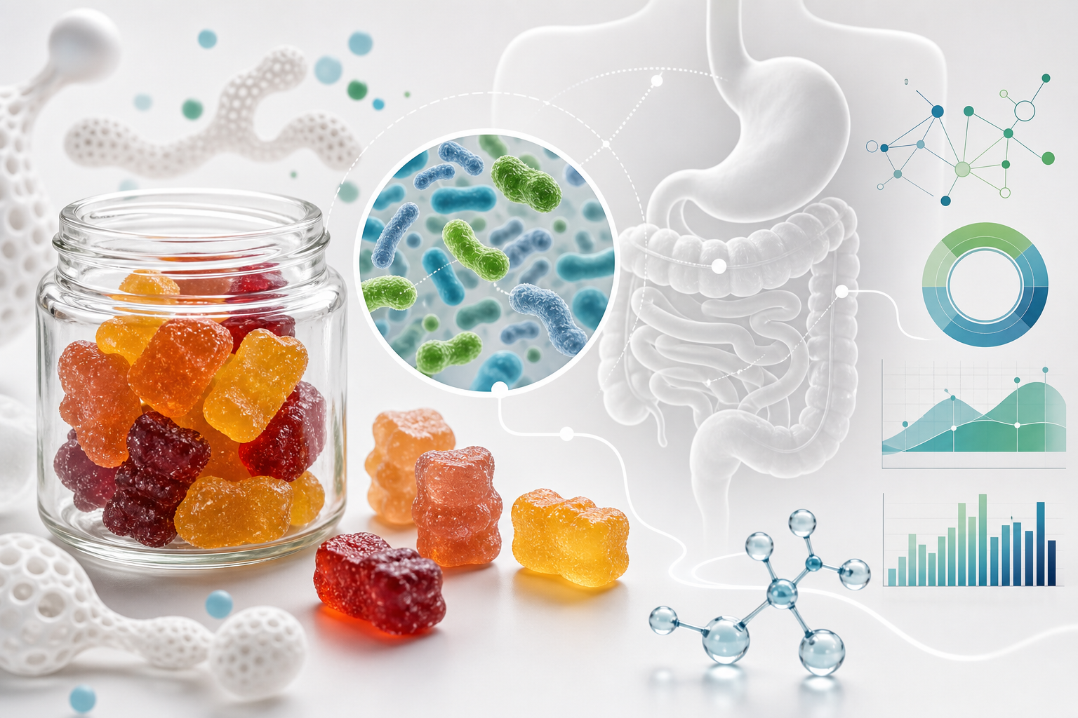 Gut Health Gummies: Probiotics & Prebiotics for 2026